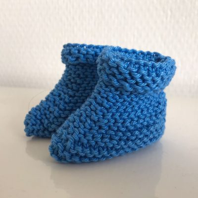 Prematuur sokjes blauw