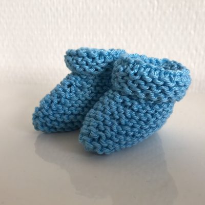 Prematuur sokjes lichtblauw