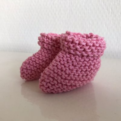 Prematuur sokjes lichtroze