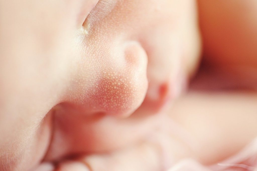 Dysmatuur geboren baby