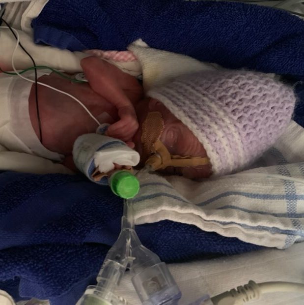 Prematuur baby Ayden