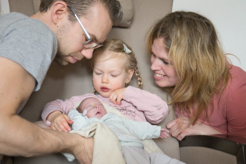 Ilay en zijn zusje Emily