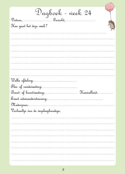 Dagboek babyboek
