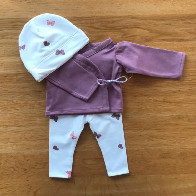 Prematuur kleding vlinder