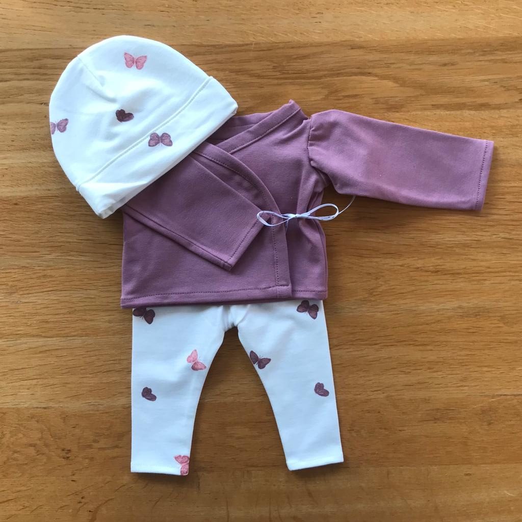 Prematuur kleding vlinder
