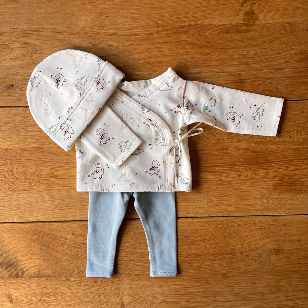 Prematuren kleding Luca ijsblauw