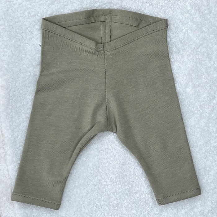 Prematuur legging olijfgroen