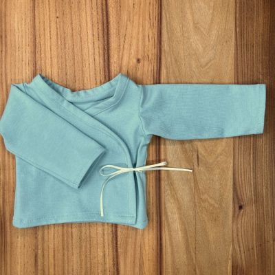 Prematuur overslagshirtje Mintgroen