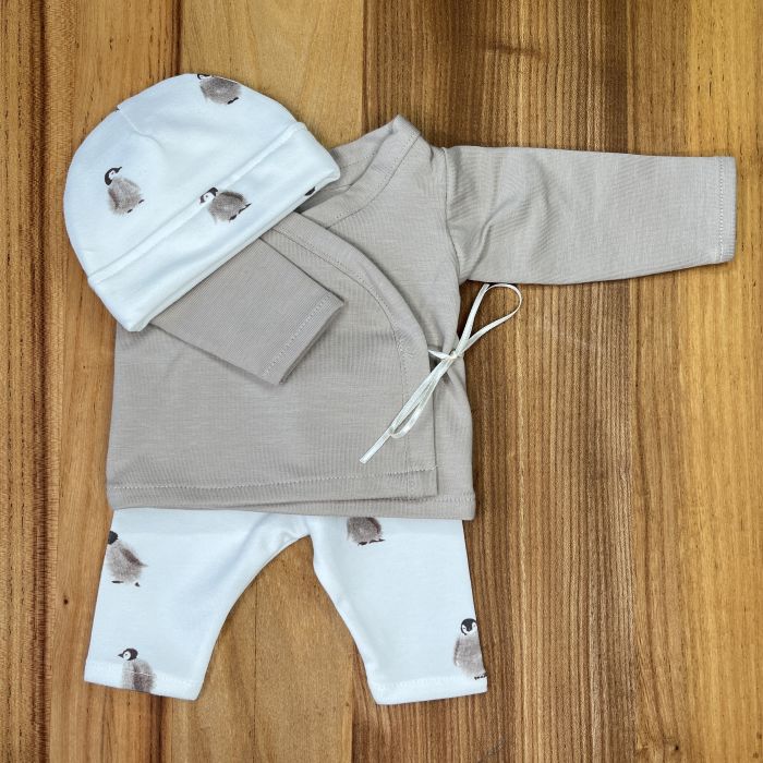 Prematuur babykleding Pinguin