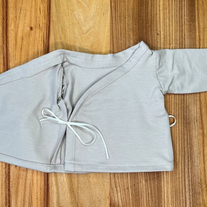 Prematuur overslagshirtje Beige