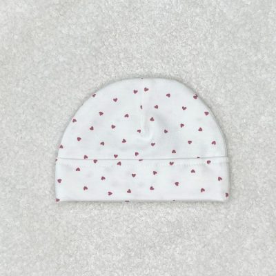 Mutsje prematuur hartjes roze